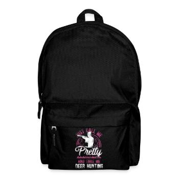 Buck Deer Chasse Hunter Girl - Sac à dos - noir - Devant