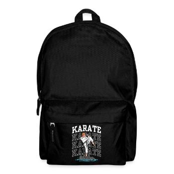 Karaté Arts Martiaux Arts Martiaux Combattant Dictons - Sac à dos - noir - Devant