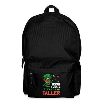 J’aimerais être un peu plus grand - Sac à dos - noir - Devant
