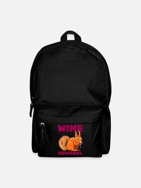Lustiges Eichhörnchen, lustiges Eichhörnchen - Rucksack - Schwarz