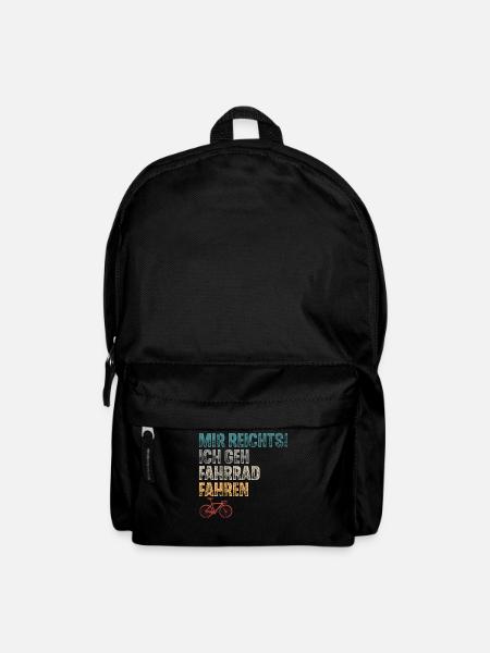 Fahrrad - Rucksack - Schwarz