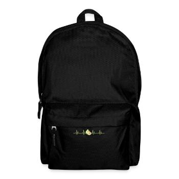 Pomelo Herzschlag - Rucksack - Schwarz - Vorne
