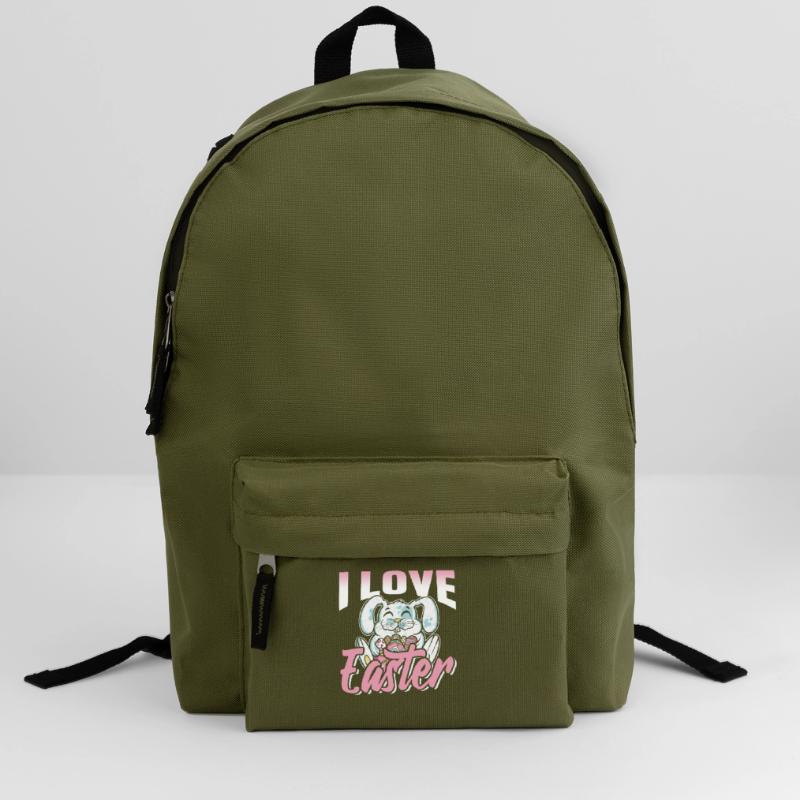 I love Easter Easter Easter Egg Easter Backpack