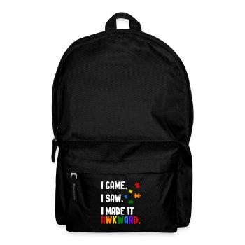 Autism - Backpack - black - Front