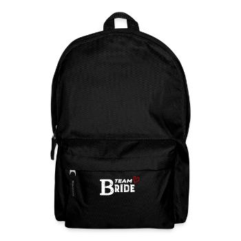 Braut Hochzeitsfeier - Rucksack - Schwarz - Vorne