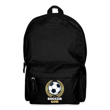 Funny Football God - Backpack - black - Front