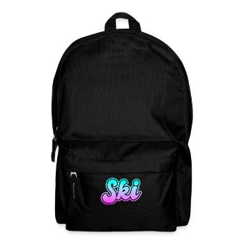 ski - Rucksack - Schwarz - Vorne