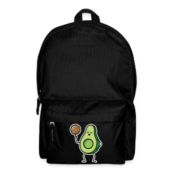 Funny Avocado Basketball Basketball Player Keto - Backpack - black - Front