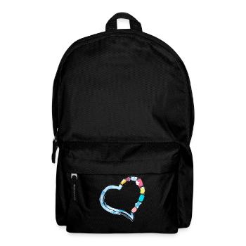 Soap Making Crafting Heart - Rucksack - Schwarz - Vorne