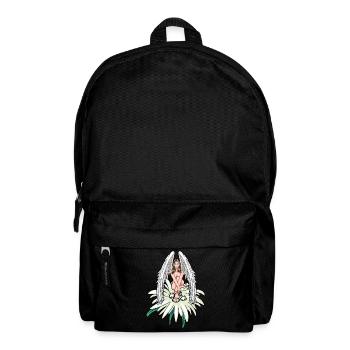 Heavenly Angel Edelweiss Austria Guardian Angel - Backpack - black - Front