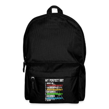 Daily schedule for photography My perfect - Backpack - black - Front