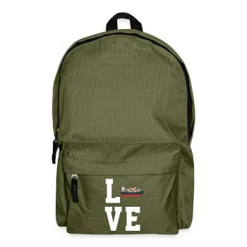 Porte-conteneurs - Sac à dos - vert olive - Devant