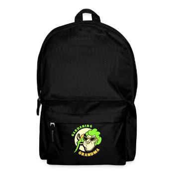 Gartenarbeit Oma Garten Gärtnerin Großmutter - Rucksack - Schwarz - Vorne