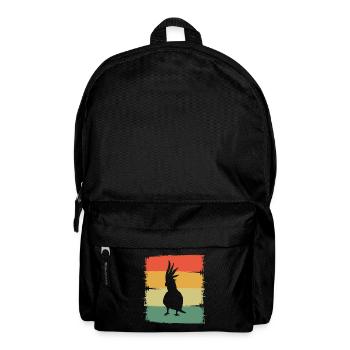 Cacatoès - Sac à dos - noir - Devant
