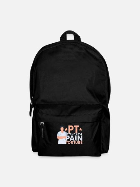 Physical Therapist Speech and Massage Therapy Chir - Backpack - black
