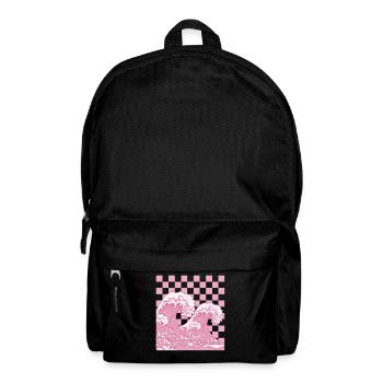 Dänische Pastell-Ästhetik Japanisch - Rucksack - Schwarz - Vorne