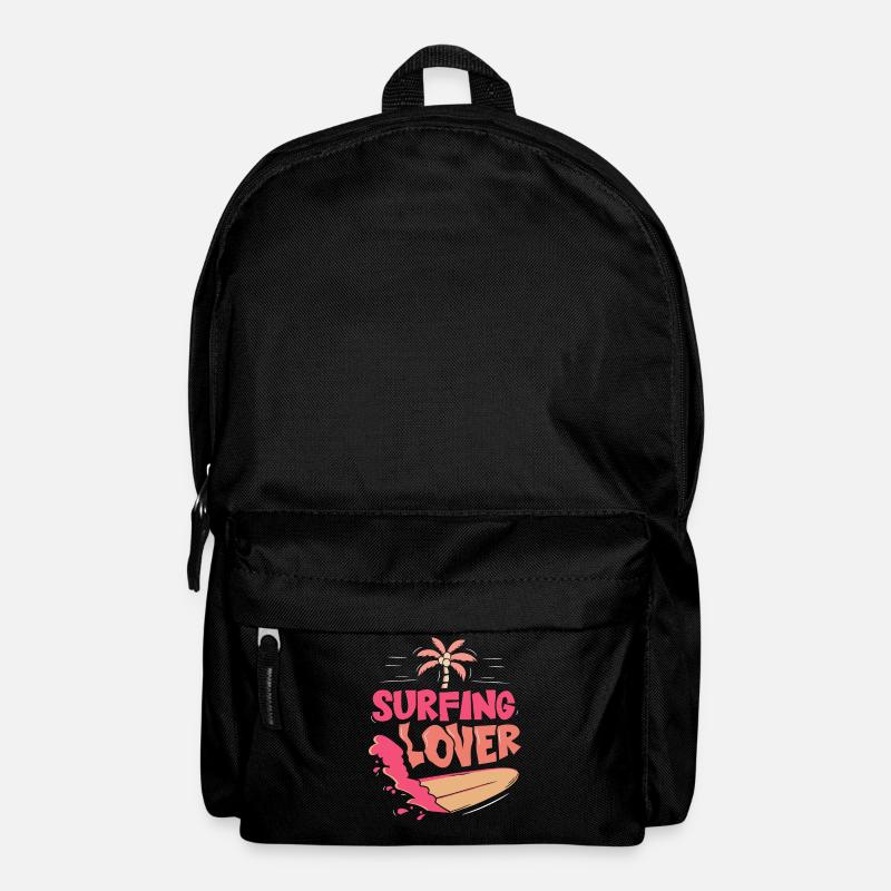 Amateurs de surf Surf surf Surf Surfer - Sac à dos - noir