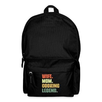 Widow Mom Funny professional cooking for - Backpack - black - Front