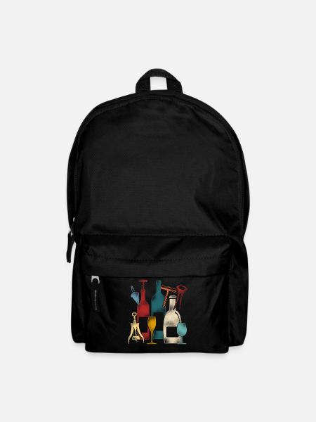 Sommelier Wine Drinking Tasting - Rucksack - Schwarz