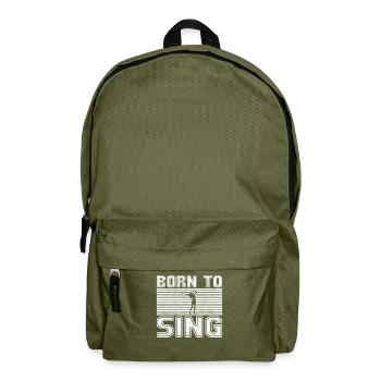 Singen - Rucksack - Olivgrün - Vorne