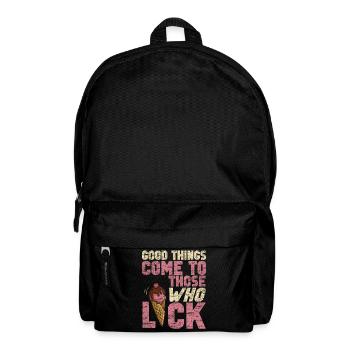 Ice Cream Cone Vintage Good Things - Rucksack - Schwarz - Vorne