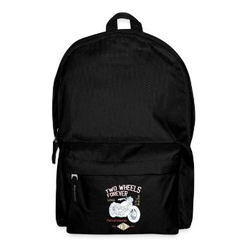 Bikers, motorcyclists - Backpack - black - Front