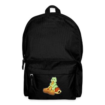 Turtle Pizza - Backpack - black - Front