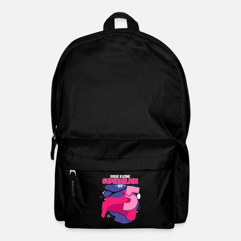5 Geburtstag Mädchen - Rucksack - Schwarz