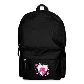 5 Geburtstag Mädchen - Rucksack - Schwarz - Vorne