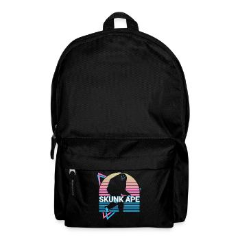 Skunk Monkey Cryptide Cryptozoologie Rétro - Sac à dos - noir - Devant