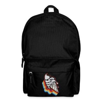 Ice Cream Retro Vintage Cone - Backpack - black - Front