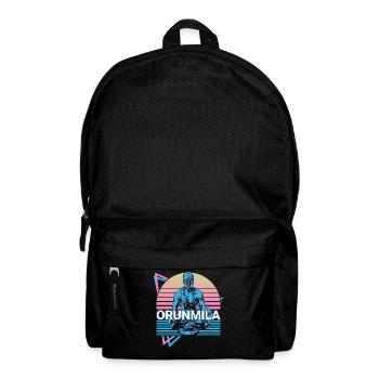 Orunmila Orisha Afrikanische Gottheit Yoruba Relig - Rucksack - Schwarz - Vorne