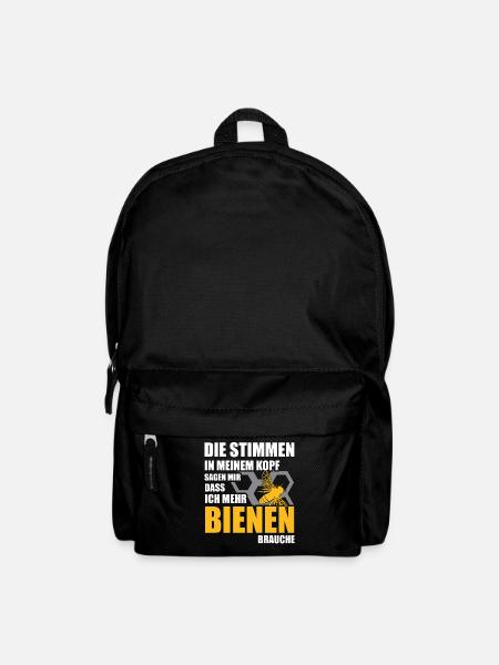Imker Bienen - Rucksack - Schwarz