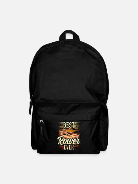 Best Rower Ever Rowing Boat Rowing Rowing Rowing - Backpack - black