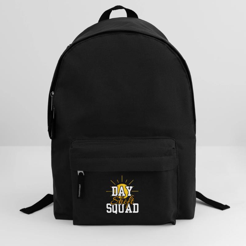 Day Shift Squad Shift Work Shift Work Backpack