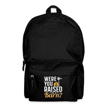 Avez-vous été élevé dans une grange? Papa Papi - Sac à dos - noir - Devant