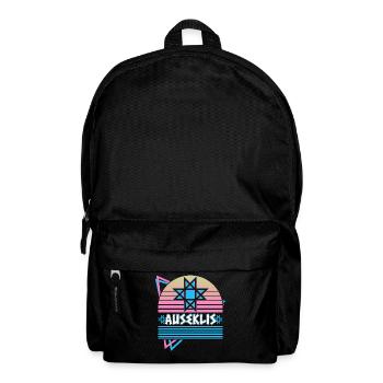Auseklis Latvian Symbol Antique Symbols Retro - Backpack - black - Front
