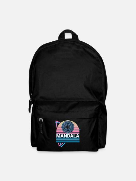 Mandala Sacred Geometry Prana - Backpack - black