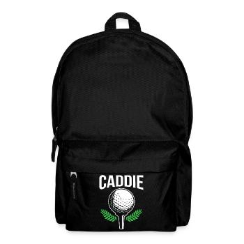 Caddie Golfing Profession Golfer Golfer - Backpack - black - Front