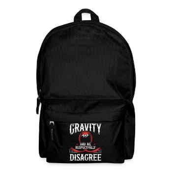Montagnes russes Vintage Gravity et - Sac à dos - noir - Devant