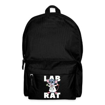 Laboratory Laboratory Technician Lab Rat Science Gift - Backpack - black - Front