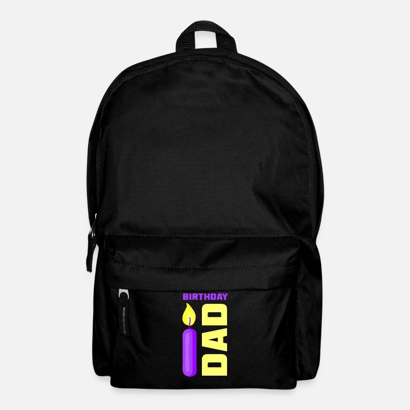 Geburtstag Papa Party Papi Vater - Rucksack - Schwarz