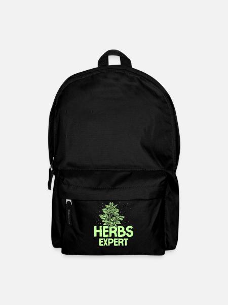 Herb Expert Herb Herb Garden Herb Herb - Sac à dos - noir