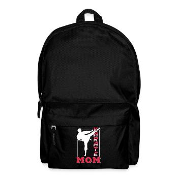 Karate Mother Martial Arts Martial Arts Fighter - Backpack - black - Front