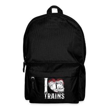 Freight Diesel Train Driver - Backpack - black - Front