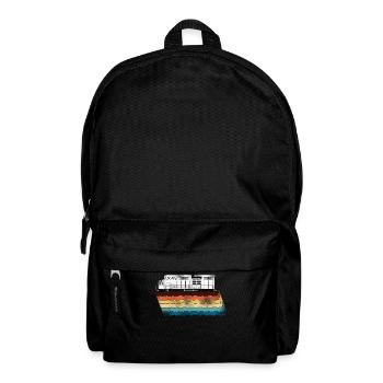 Freight Diesel Train Driver - Backpack - black - Front