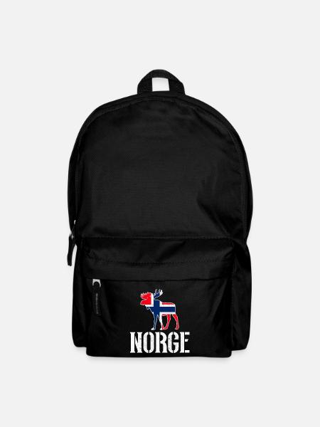 Norwegen - Rucksack - Schwarz