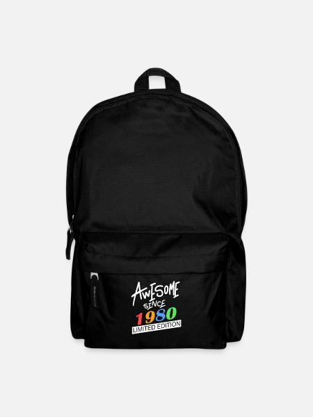 1980 - Jahrgang 1980 - Fantastisch seit 1980 - Rucksack - Schwarz