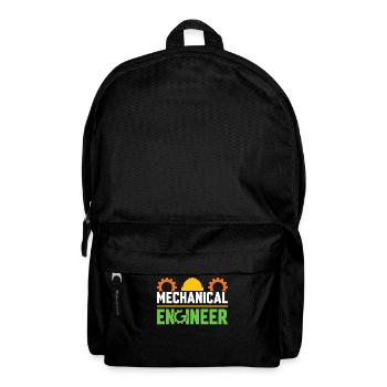 Mechanics Engineer Mechanical Engineering - Backpack - black - Front