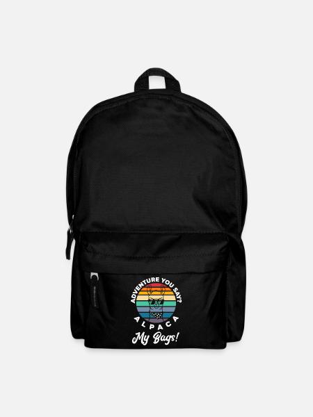 Alpaka - Rucksack - Schwarz